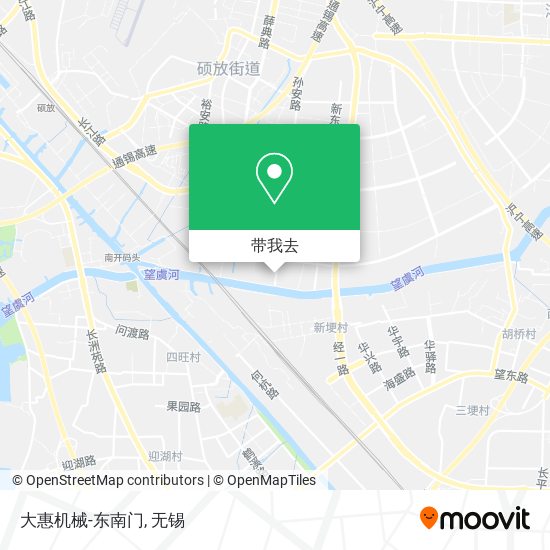 大惠机械-东南门地图