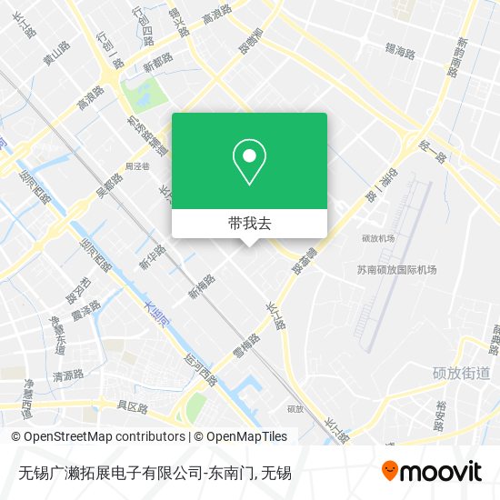 无锡广濑拓展电子有限公司-东南门地图