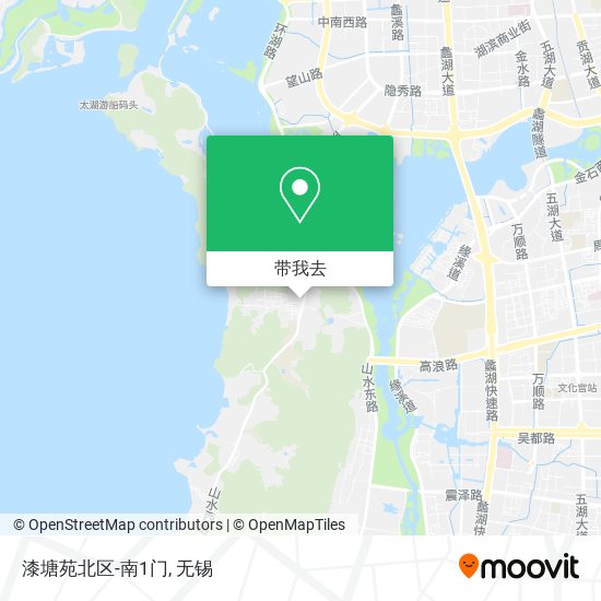 漆塘苑北区-南1门地图