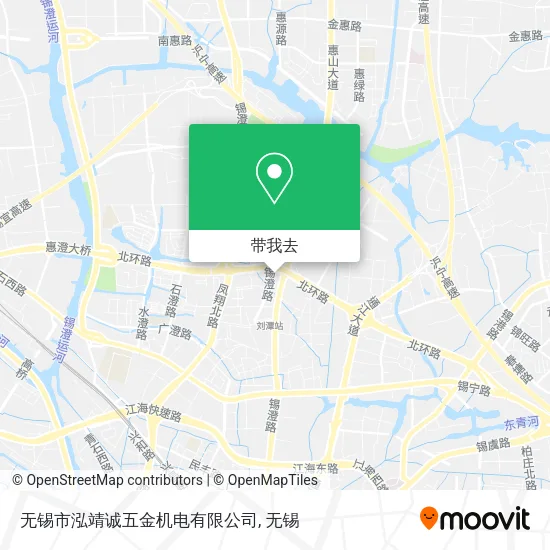 无锡市泓靖诚五金机电有限公司地图