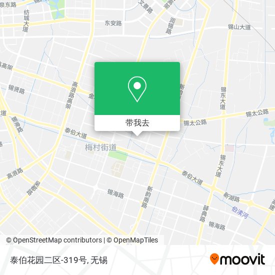 泰伯花园二区-319号地图