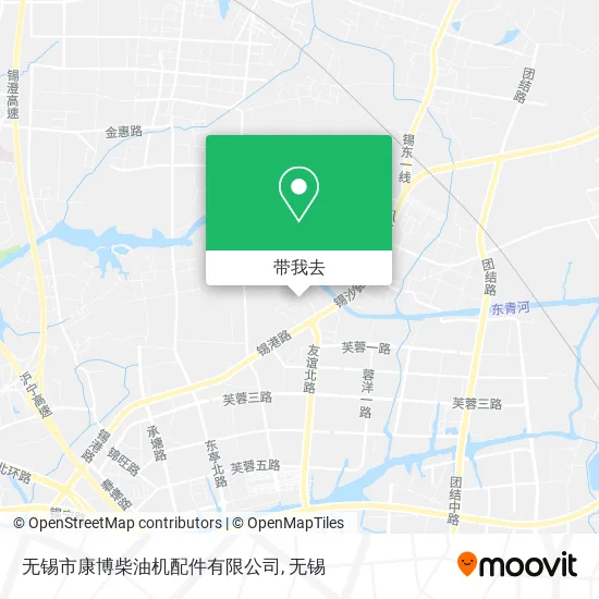 无锡市康博柴油机配件有限公司地图