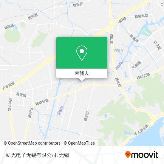 研光电子无锡有限公司地图
