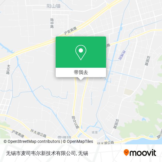 无锡市麦司韦尔新技术有限公司地图