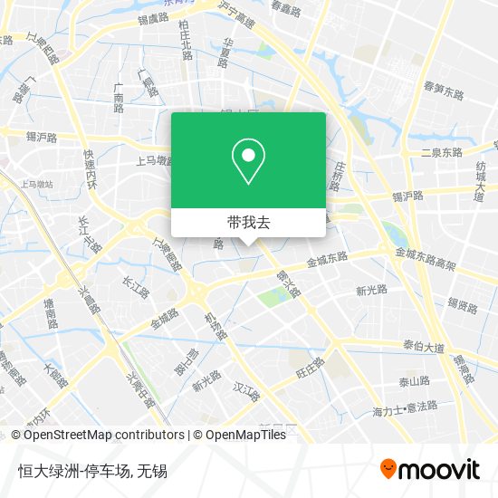 恒大绿洲-停车场地图