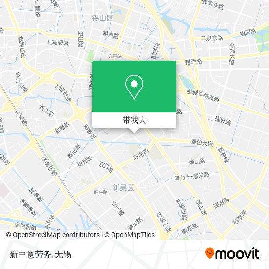 新中意劳务地图