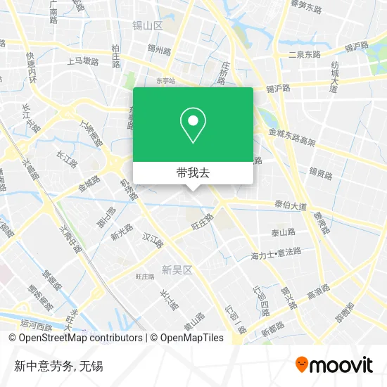 新中意劳务地图