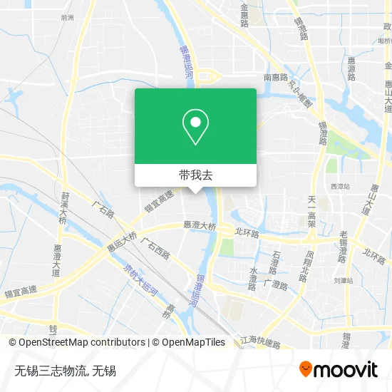 无锡三志物流地图