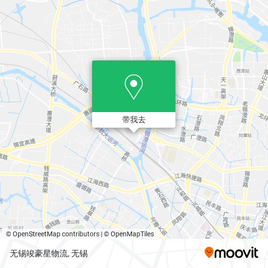 无锡竣豪星物流地图