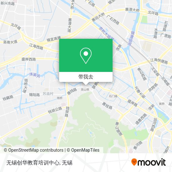 无锡创华教育培训中心地图