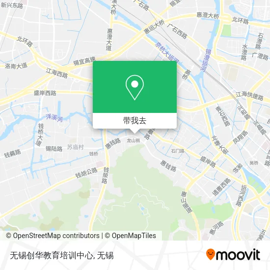 无锡创华教育培训中心地图