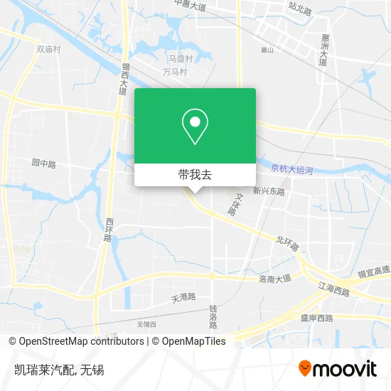 凯瑞莱汽配地图