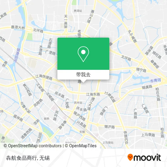 犇航食品商行地图