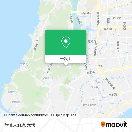 绿意大酒店地图