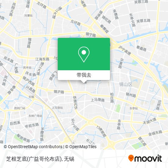 芝根芝底(广益哥伦布店)地图