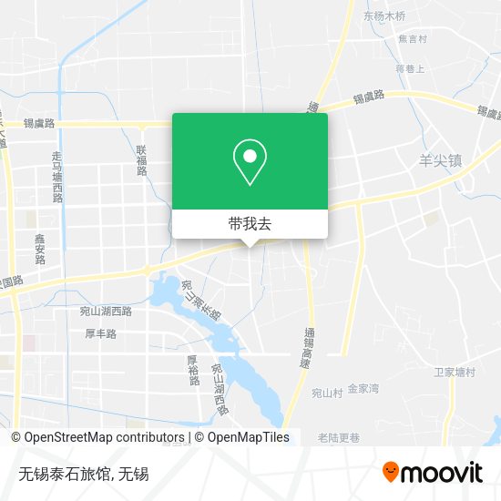 无锡泰石旅馆地图