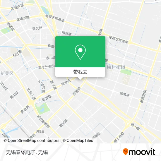 无锡泰铭电子地图