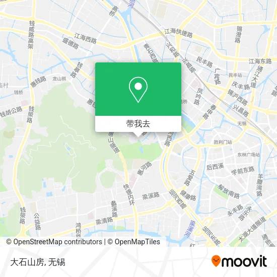 大石山房地图
