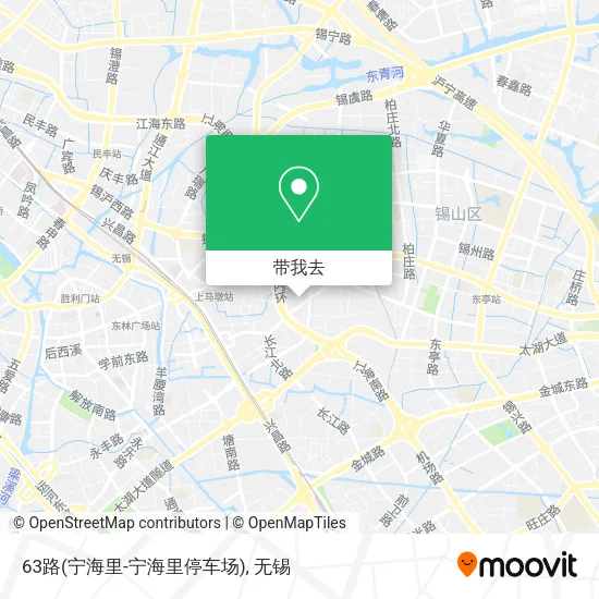63路(宁海里-宁海里停车场)地图