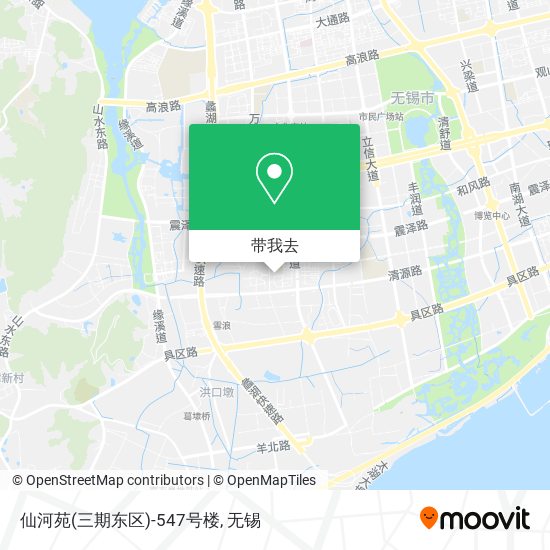 仙河苑(三期东区)-547号楼地图
