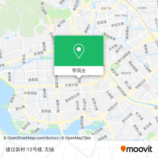 建仪新村-12号楼地图