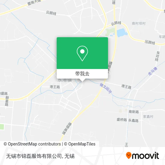 无锡市锦磊服饰有限公司地图