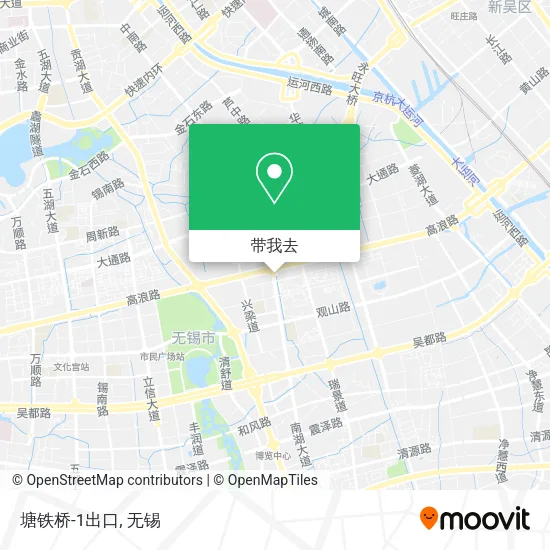 塘铁桥-1出口地图