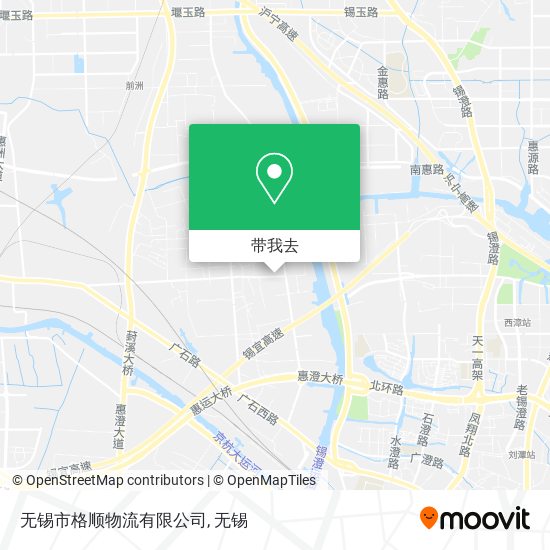 无锡市格顺物流有限公司地图
