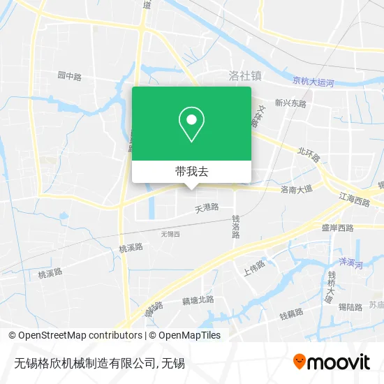 无锡格欣机械制造有限公司地图