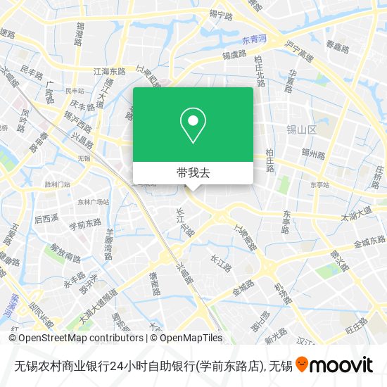 无锡农村商业银行24小时自助银行(学前东路店)地图