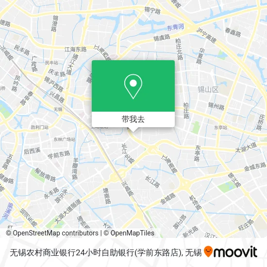 无锡农村商业银行24小时自助银行(学前东路店)地图