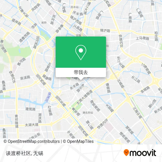 谈渡桥社区地图
