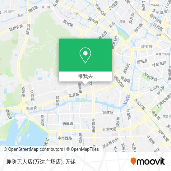 趣嗨无人店(万达广场店)地图