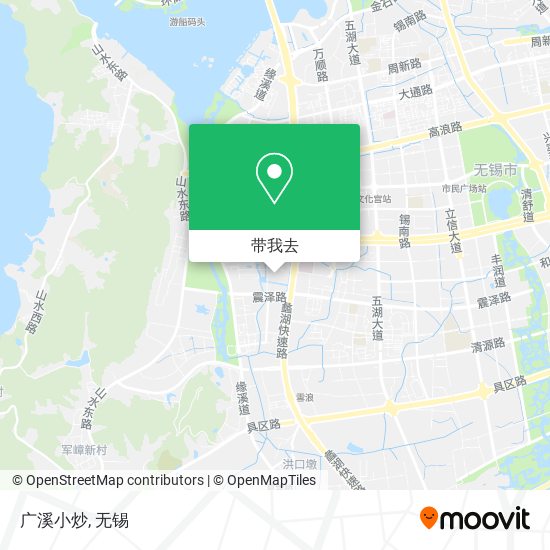 广溪小炒地图