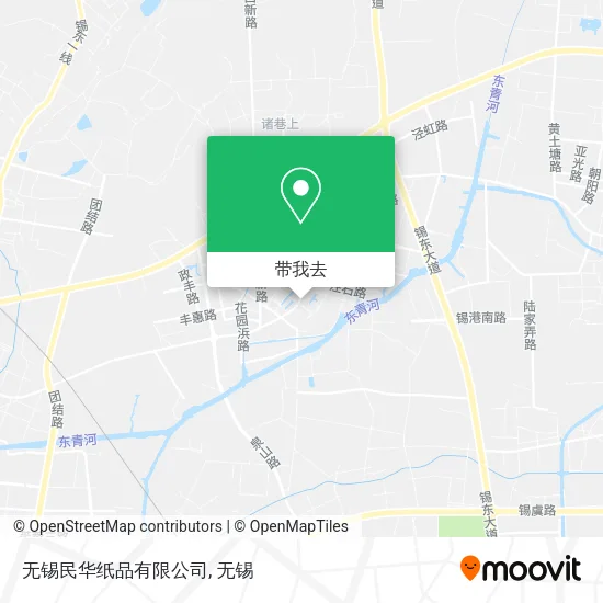 无锡民华纸品有限公司地图