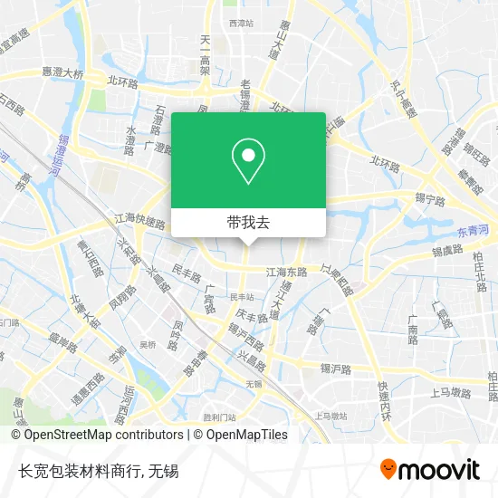 长宽包装材料商行地图