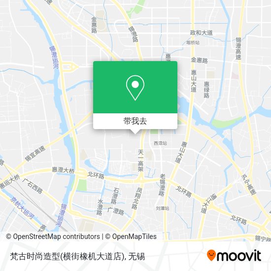 梵古时尚造型(横街橡机大道店)地图