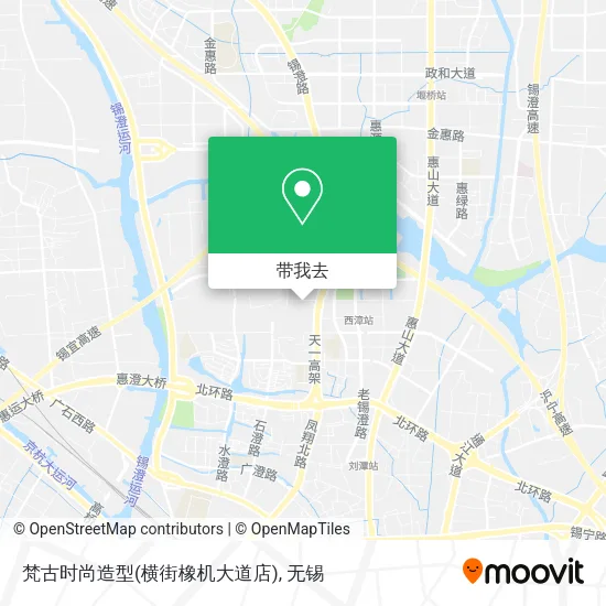梵古时尚造型(横街橡机大道店)地图