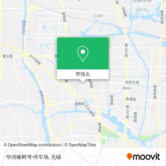 华润橡树湾-停车场地图