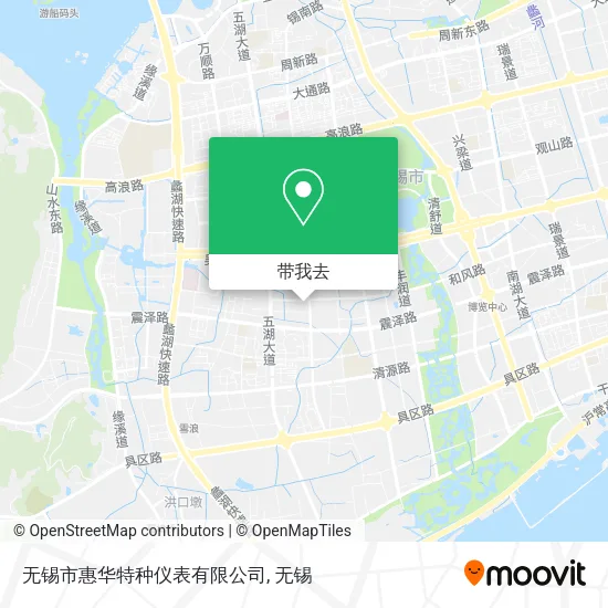 无锡市惠华特种仪表有限公司地图