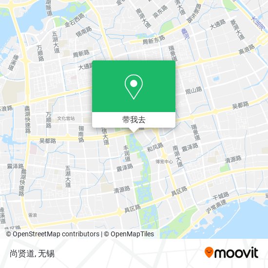 尚贤道地图