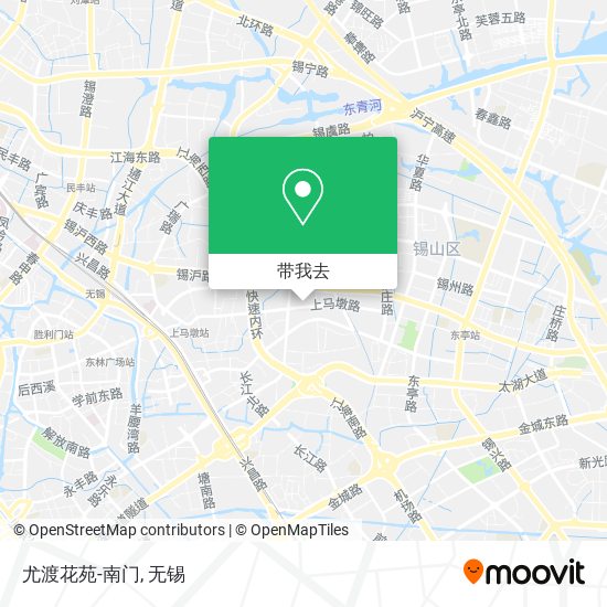 尤渡花苑-南门地图