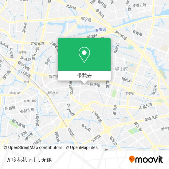 尤渡花苑-南门地图