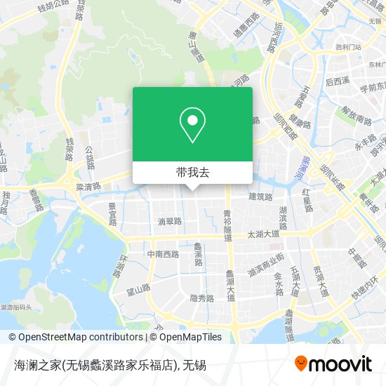 海澜之家(无锡蠡溪路家乐福店)地图