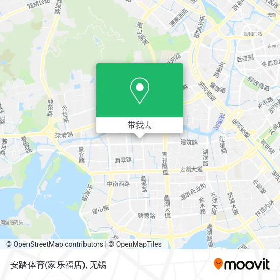 安踏体育(家乐福店)地图