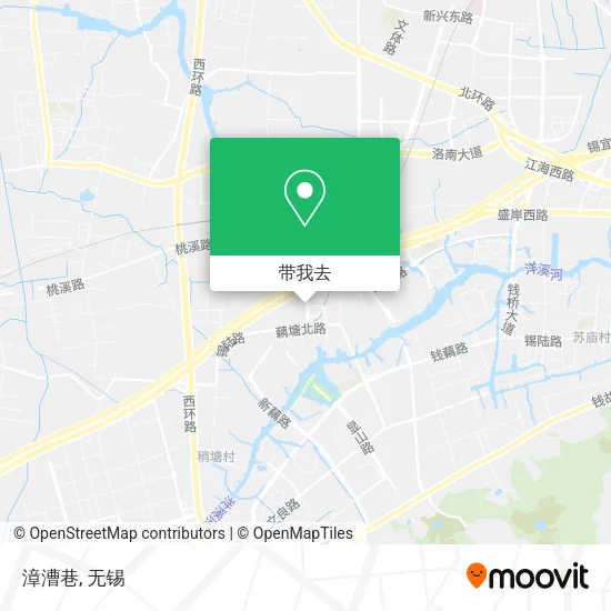 漳漕巷地图