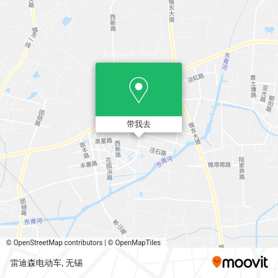 雷迪森电动车地图