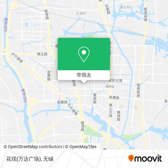 花现(万达广场)地图