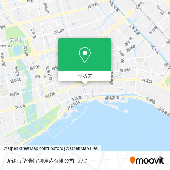 无锡市华浩特钢铸造有限公司地图