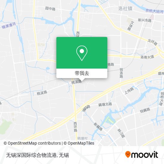 无锡深国际综合物流港地图